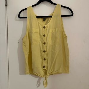 Yellow tank top